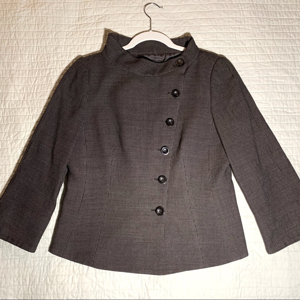 Cropped Asymmetrical Jacket